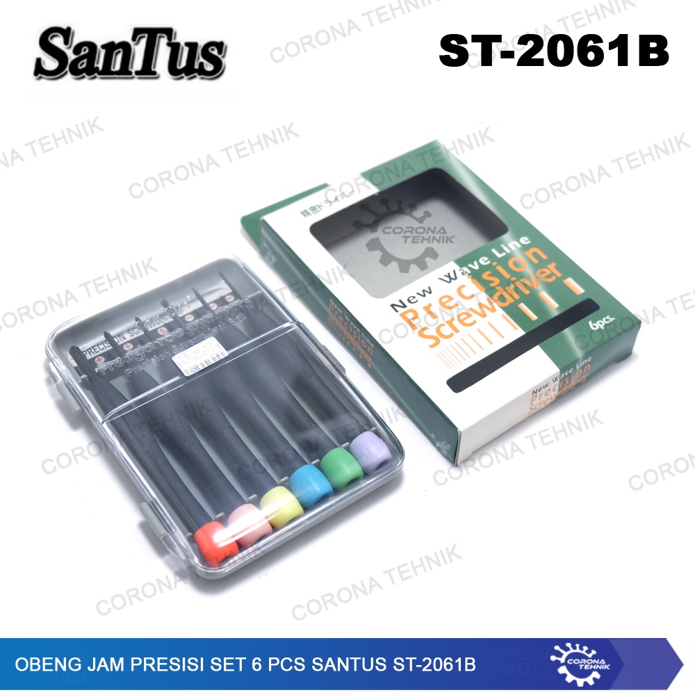 ST-2061B - Obeng Jam Presisi Set 6 Pcs Santus