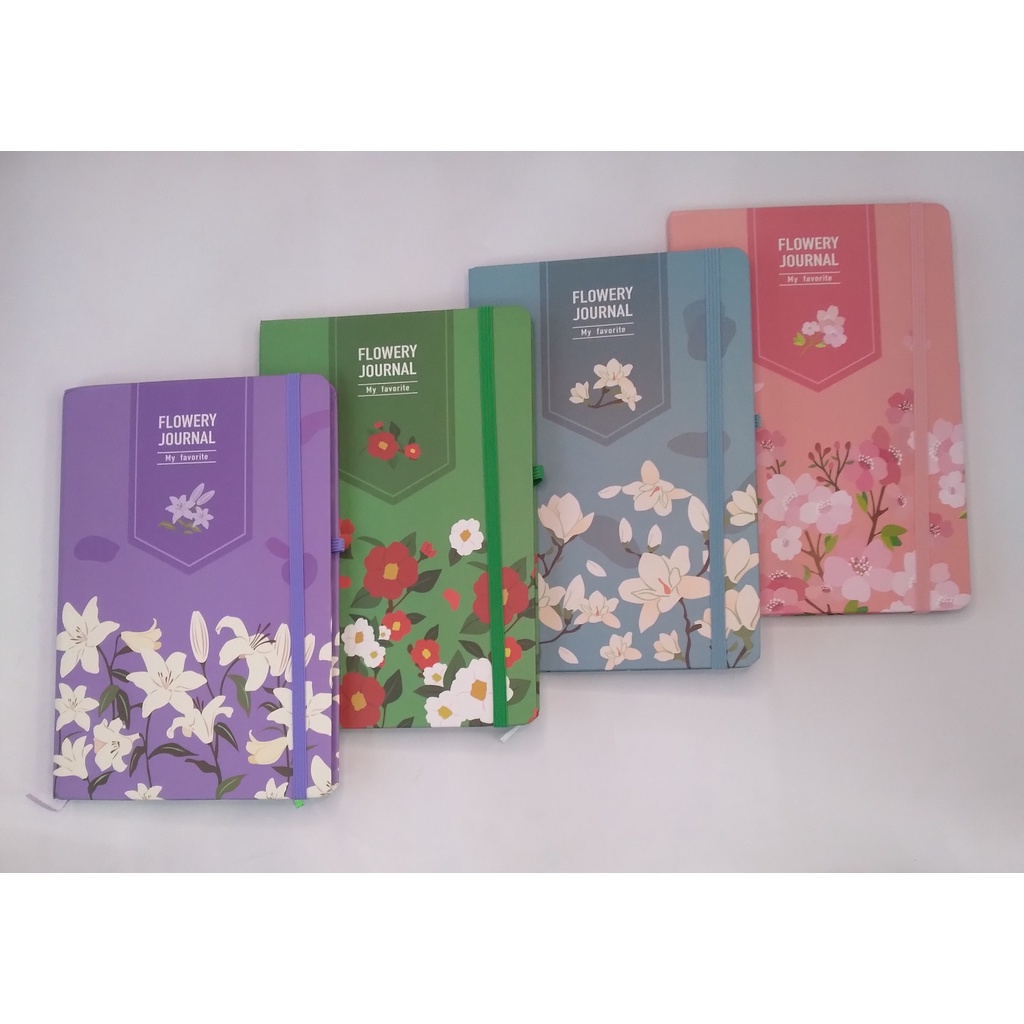 

NOTEBOOK A5 HARD COVER TALI FLOWERY JOURNAL MY FAVORITE