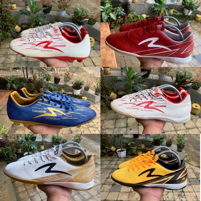 [SECOND] 100% ORIGINAL  SEPATU FUTSAL SEPATU BOLA SPECS ACCELERATOR LIGHTSPEED 20 IN / LIGHTSPEED RE