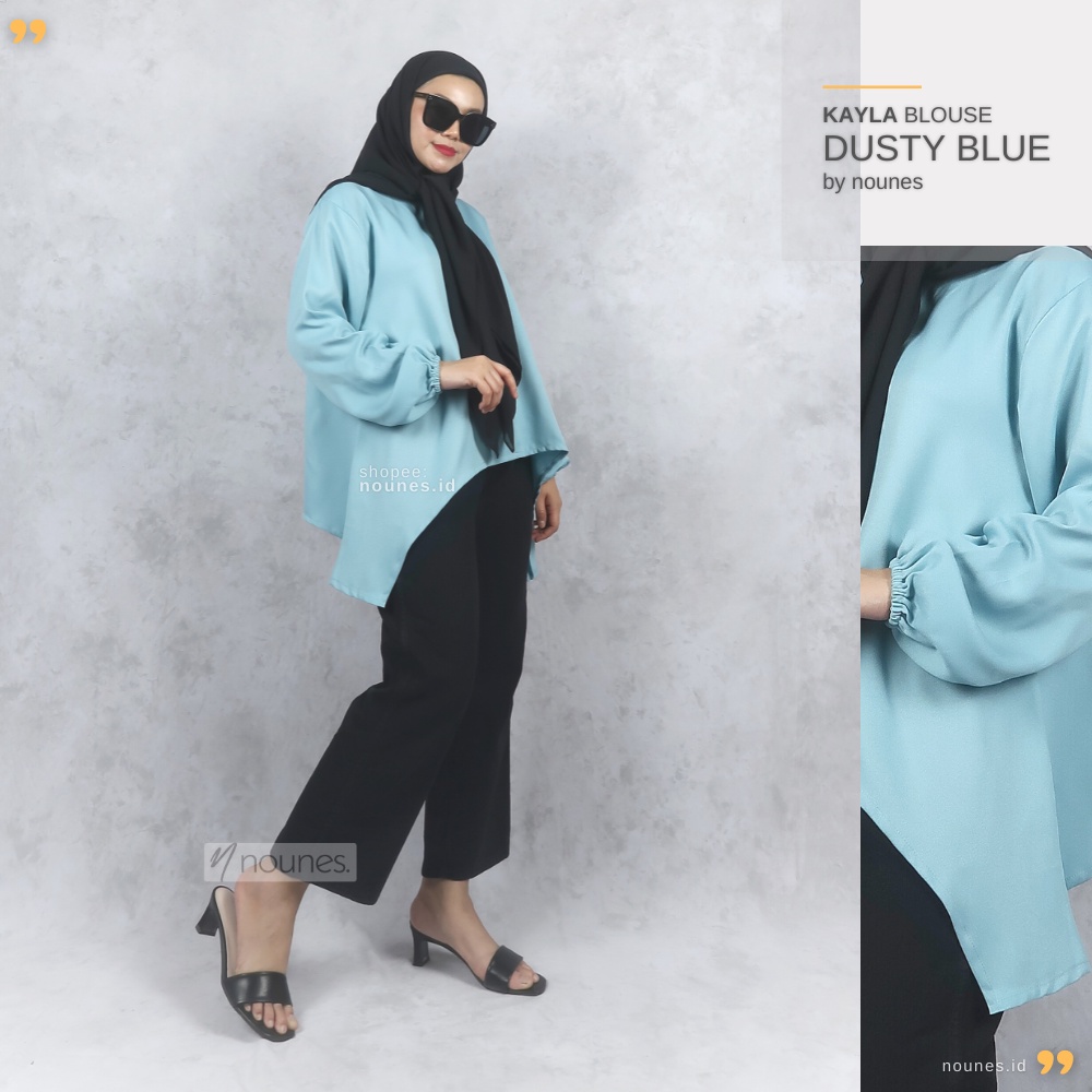 Nounes Kayla Plain Blouse LD 110