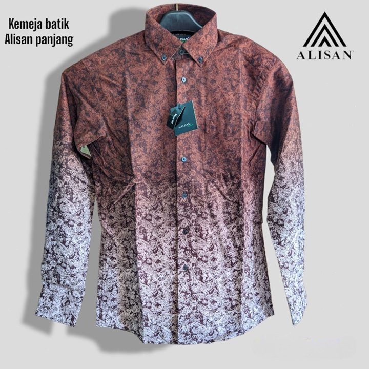 KEMEJA ALISAN/KEMEJA BATIK PRIA/KEMEJA FORMAL/KEMEJA SLIMFIT