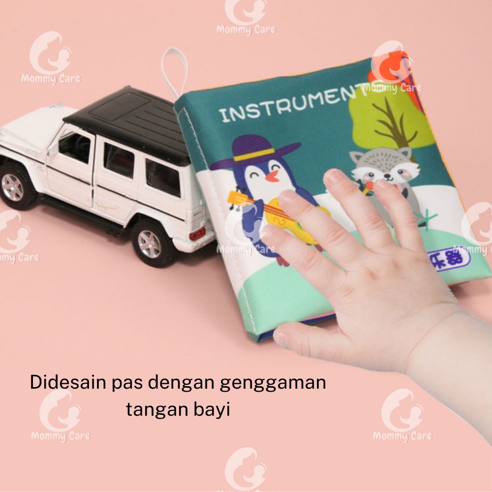 MOMMYCARE BUKU BAYI KAIN PENDIDIKAN KARTUN BUKU BANTAL ANAK BABY CLOTH BOOK