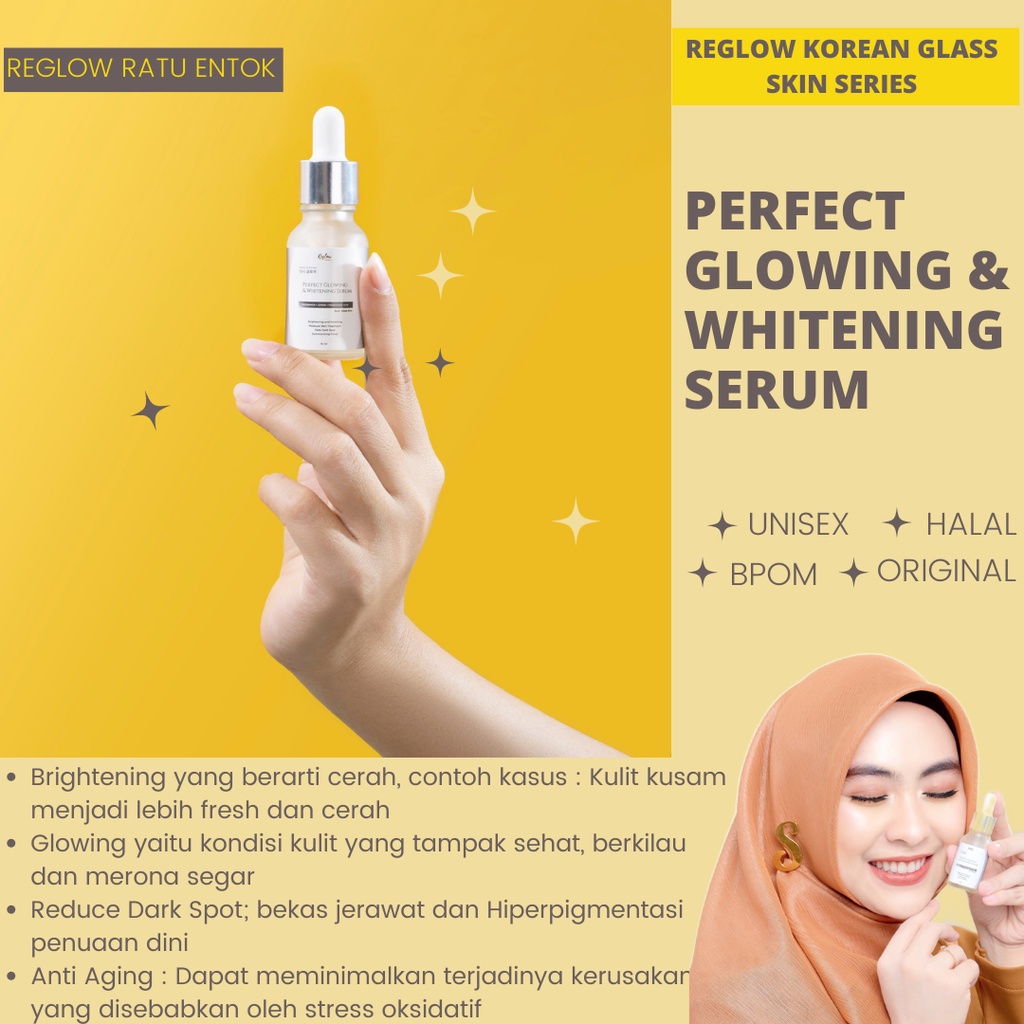 Serum Reglow dr Shindy Skincare Atasi Noda Flek Hitam Dark Spot Bekas Jerawat Essence Perfect Glowin