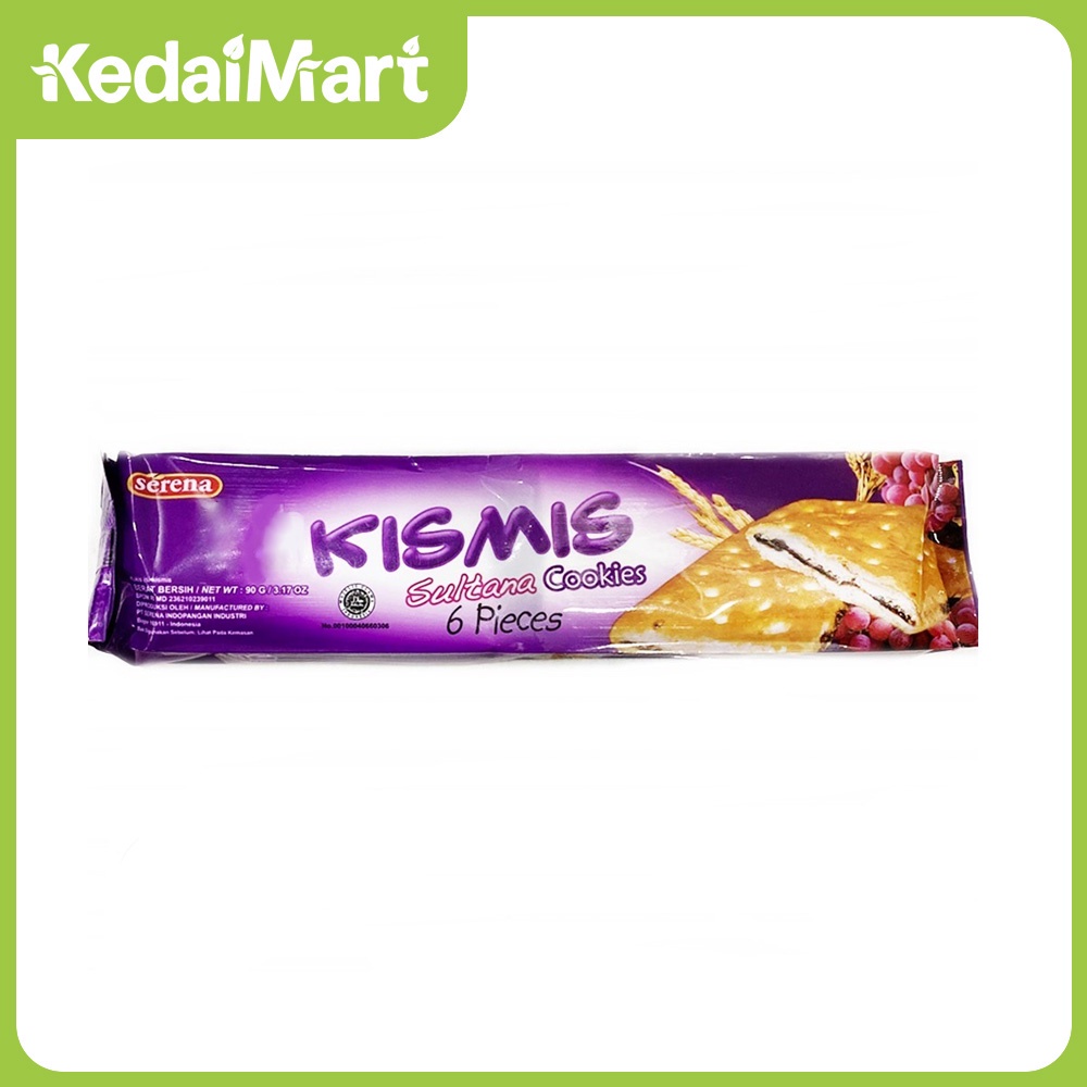 

Serena Kismis Sultana Cookies 90 Gram