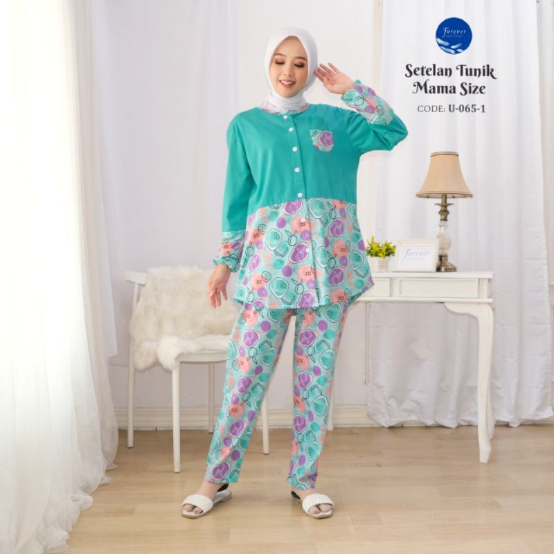 Babydoll Forever Panjang Panjang Mama Size Piyama Forever Panjang Panjang Mama Size Baju Tidur Forev