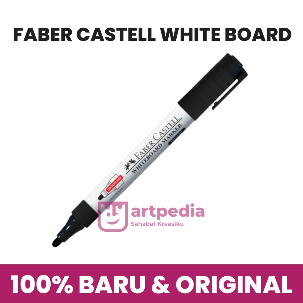 

Faber Castell Whiteboard Marker Pen -Spidol Papan Tulis