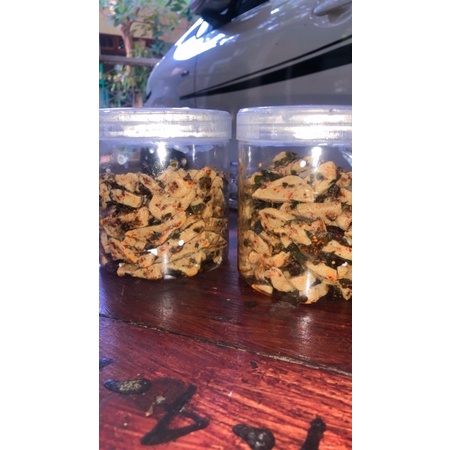 

Basreng pedas daun jeruk 500gr