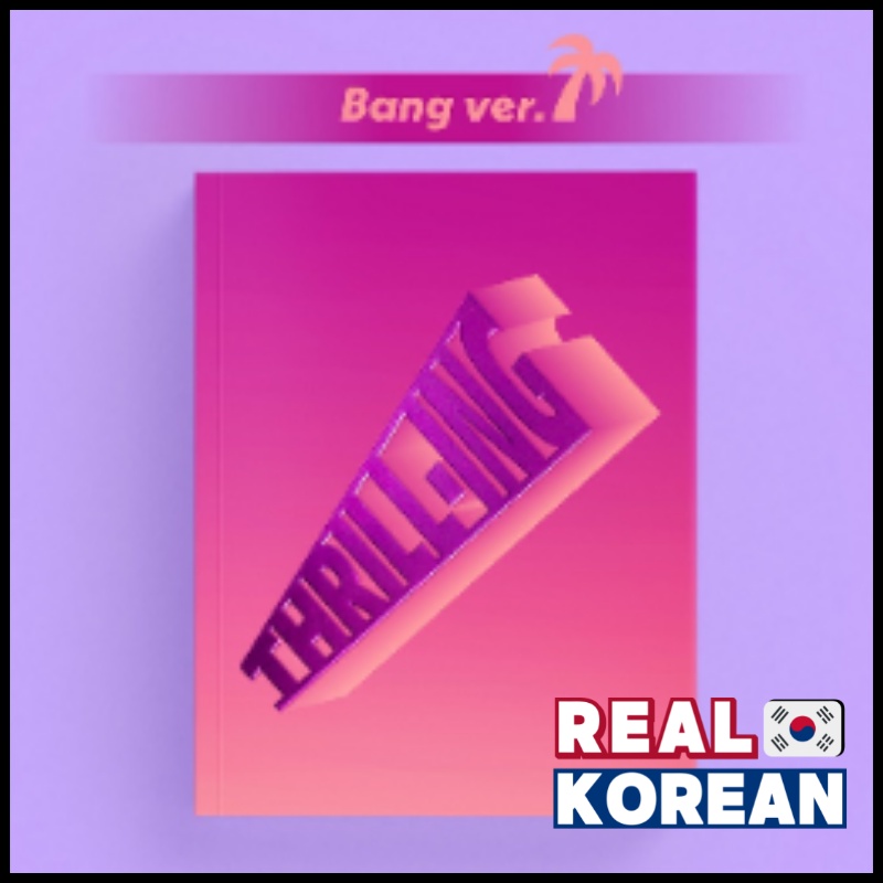 THE BOYZ Album - THRILLING [ALBUM SEALED READY STOCK]