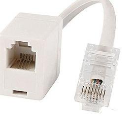 Viral Kabel Converter RJ11 To RJ45 LAN