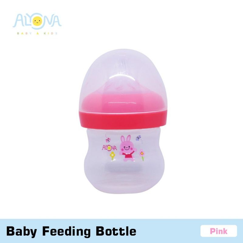 Alyona Feeding Bottle 90ml Botol Susu Wide Neck Alyona