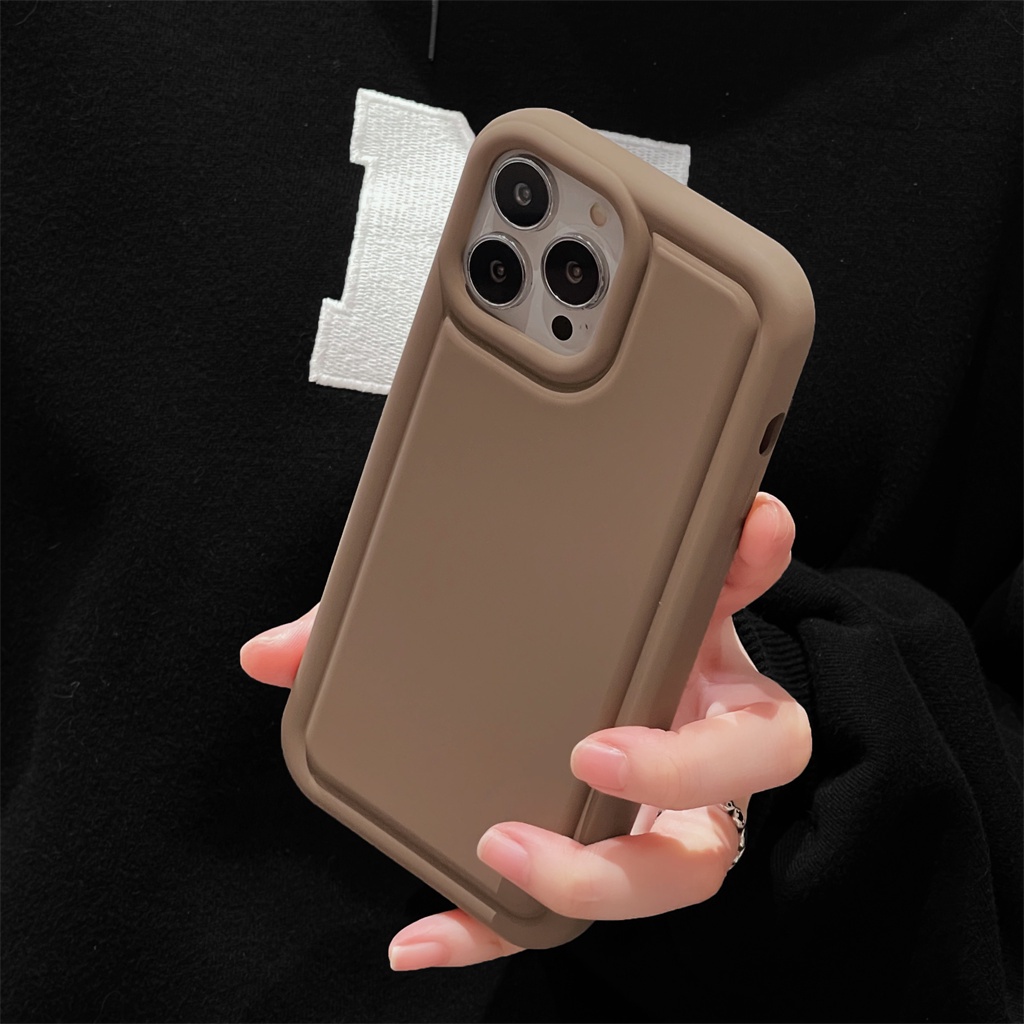 Soft Case Silikon Shockproof Anti Kotor Dengan Ring Untuk iPhone 14 Pro Max Plus 13 12 11 Pro Max