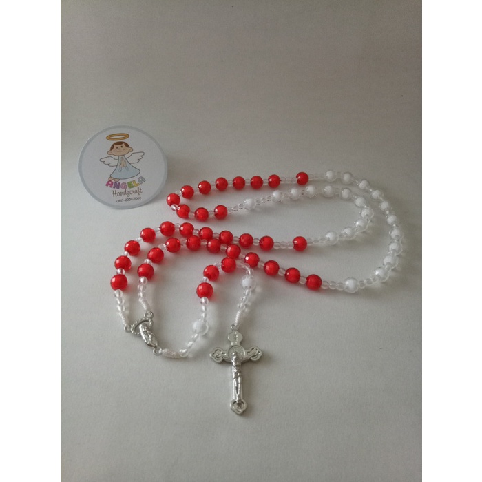 Rosario - Rosario Akrilik Merah Putih - Hollishop
