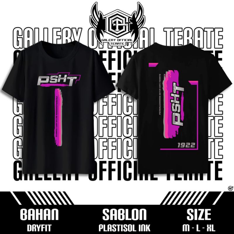 Kaos PSHT Racing Ungu