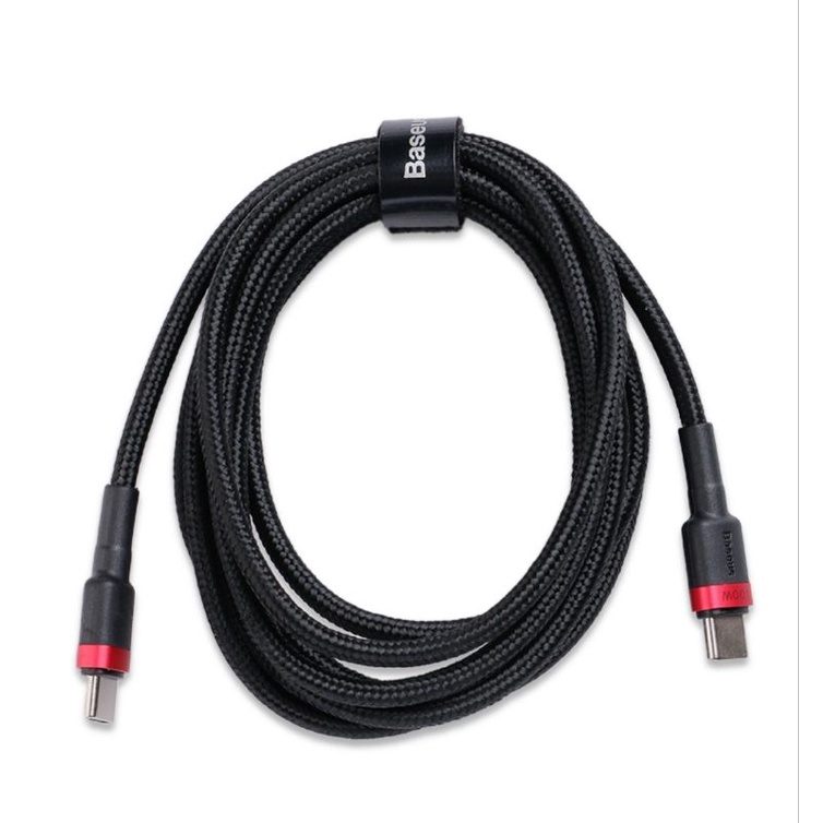 Baseus Cafule Type C to Type C Data Cable 5A PD 100W Fast Charging 2 Meter