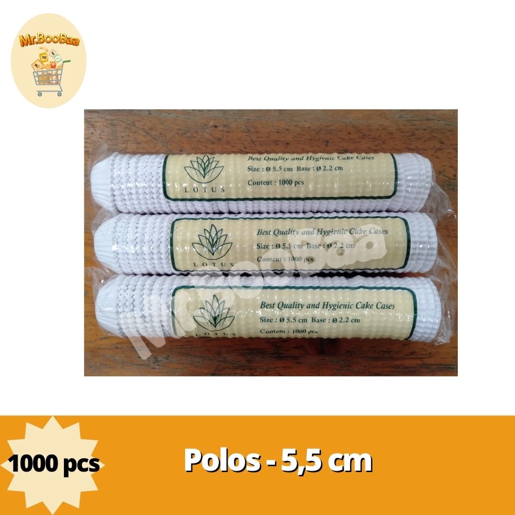 

LOTUS Paper Cup Cakes Polos Motif - Kertas Cup Bolu Kukus - Kertas Cupcake - Bolu Hongkong (5.5 cm 7 cm 9.5 cm 10.5 cm)