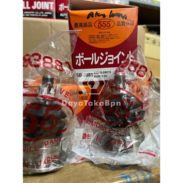 Ball Joint Atas Innova / Innova Reborn Original 555 Japan