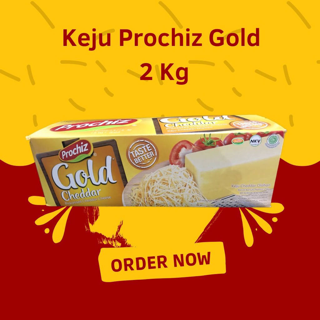 

Keju Prochiz Gold Cheddar 2kg