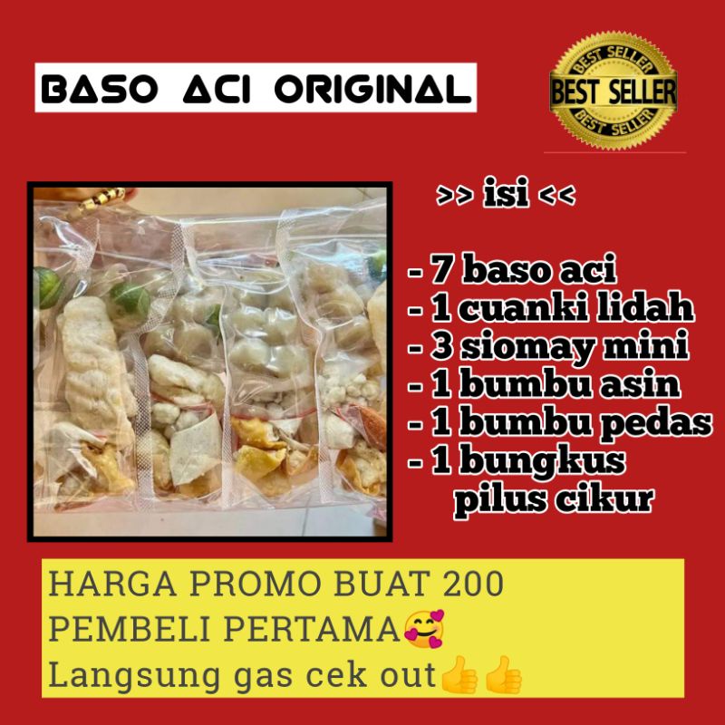 Jual Baso Aci Original Mas R Shopee Indonesia