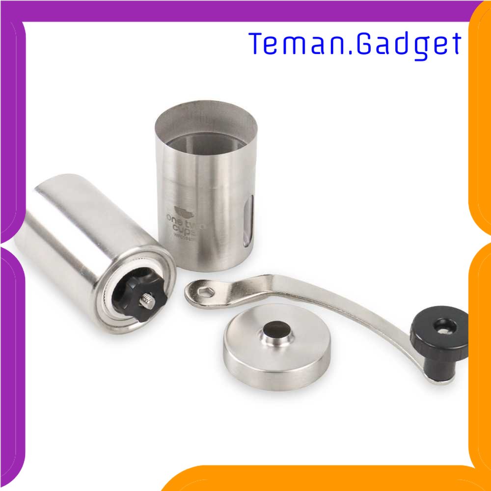 TG - DPR One Two Cups Alat Penggiling Kopi Stainless Steel - WFCG9800