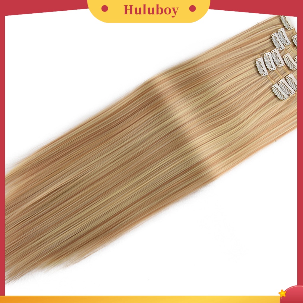 Wig Rambut Palsu Wanita Model Panjang Lurus Tahan Panas