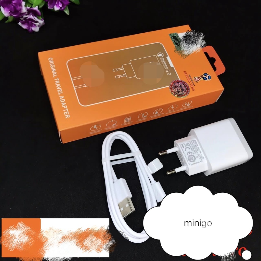 CASAN CHARGER  MI 8/8A MI NOTE 8  NOTE 8 PRO MICRO-USB &amp; TYPE-C FAST CHARGING