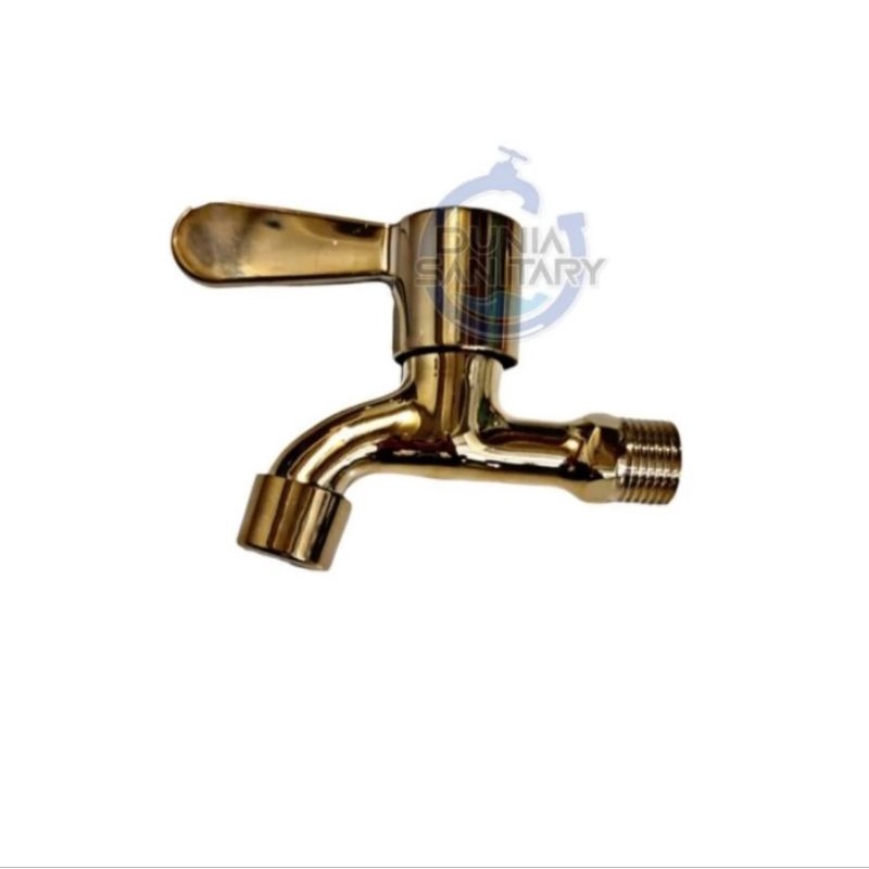 Kran dinding GOLD Stainless keran air tembok