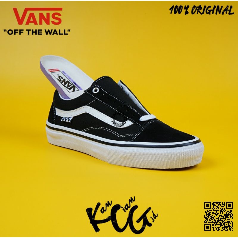 Vans Old Skool Pro Skate Black White 100% Original Bnib