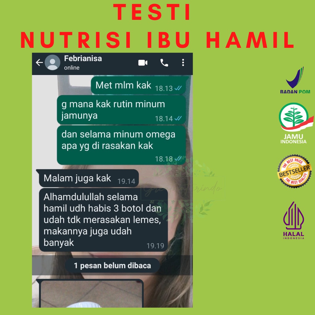 Nutrisi Ibu Hamil Menyusui Busui Multivitamin busui memperlancar asi suplemen kesehatan daya tahan tubuh omega soya lecithin Naturindo