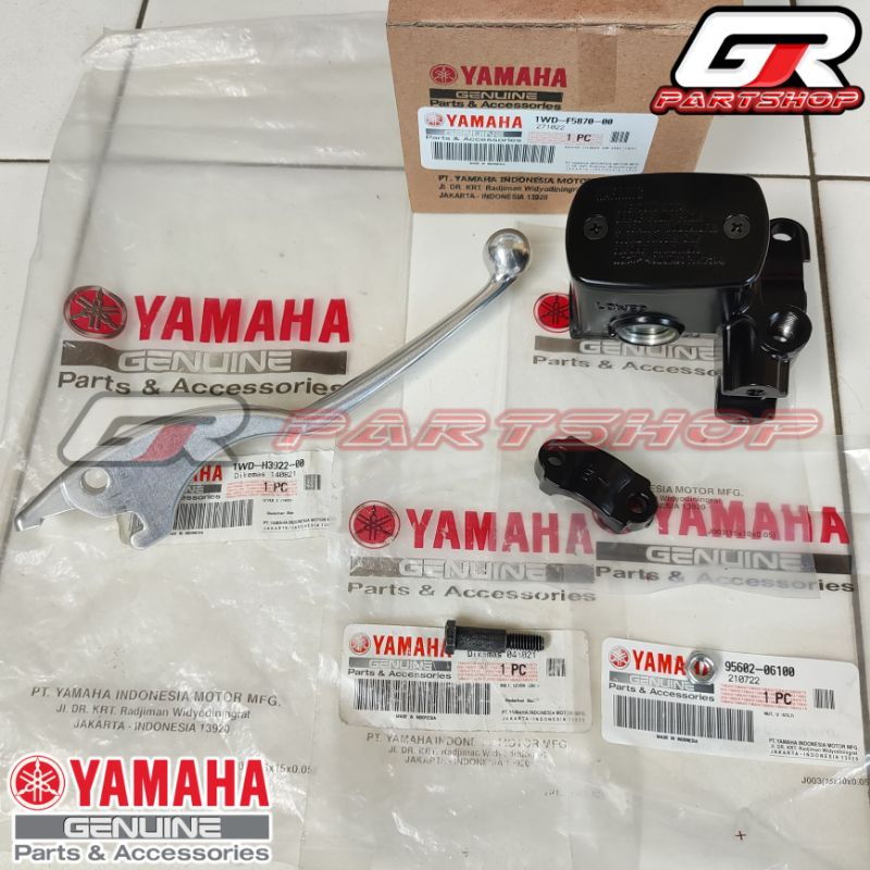 master rem depan set r25 mt25 pnp rx king rxz rxs original yamaha ori ygp kode 1wd front brake