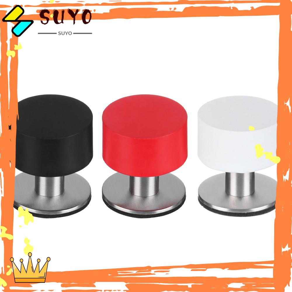 Suyo Door Stopper Self Adhesive Tools Pelindung Lantai Karet Heavy Duty