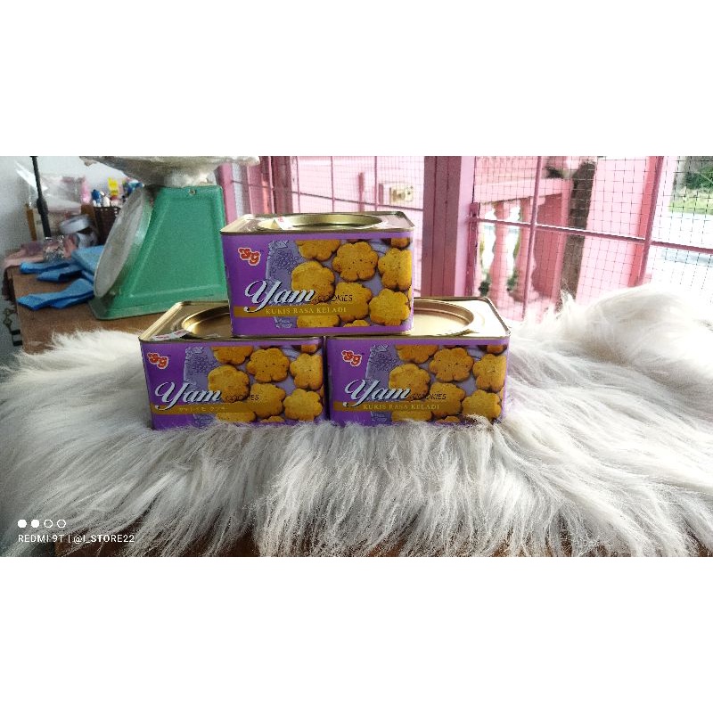 YAM COOKIES MALAYSIA/YAM COOKIES SG/COOKIES KELADI/YAM KELADI KALENG/ROTI KELADI