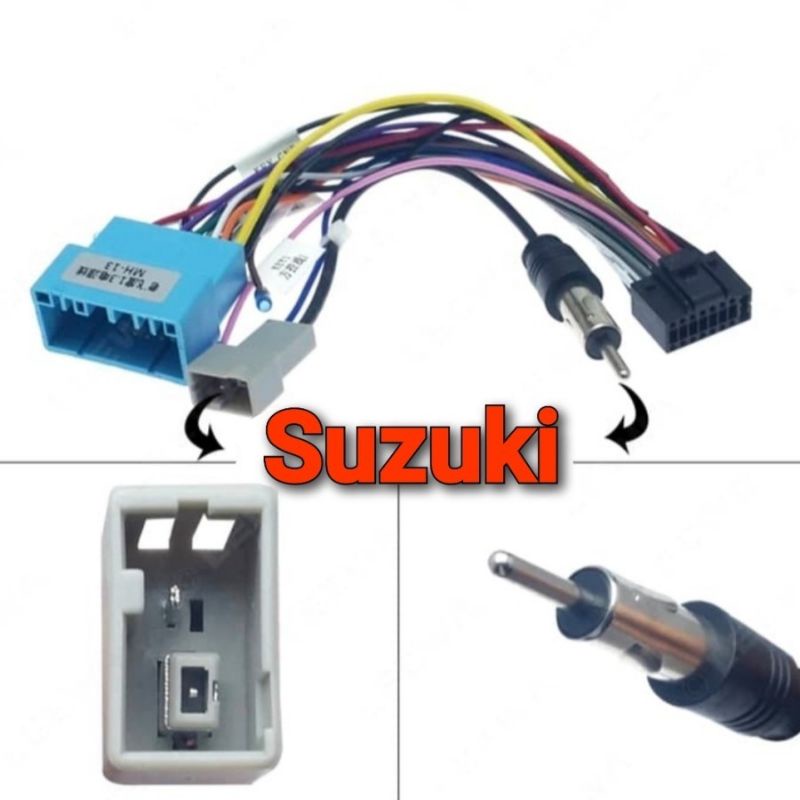 Soket Head unit Android Suzuki Ertiga/Swift Plug n Play Head unit Double din Android Suzuki Ertiga D