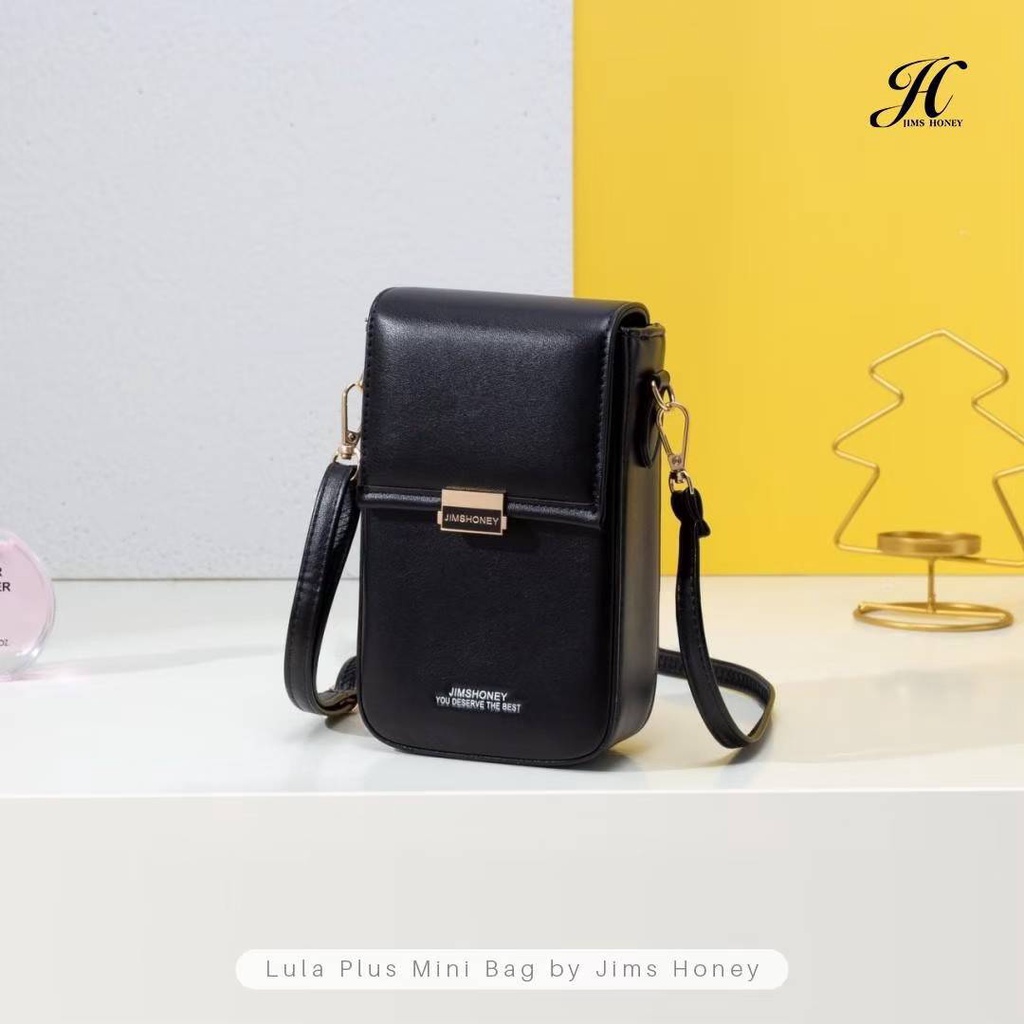 Jims honey Tas Selempang Sling Bag Tempat HP Remaja Cewek Wanita Import Mini Kecil Kekinian Terbaru Korea Lula Mini Bag