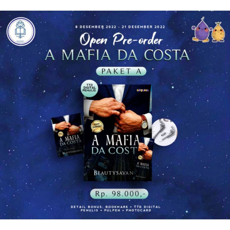 Novel A Mafia Da Costa - Beautysavanna