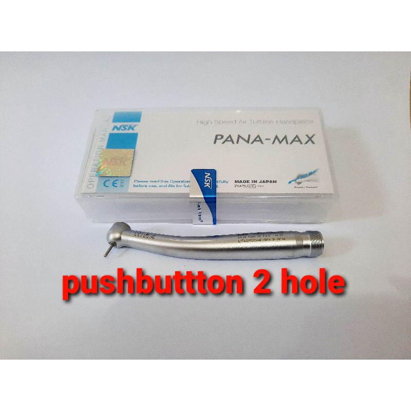 dental highspeed handpiece panamax nsk pushbutton 2 hole bor gigi