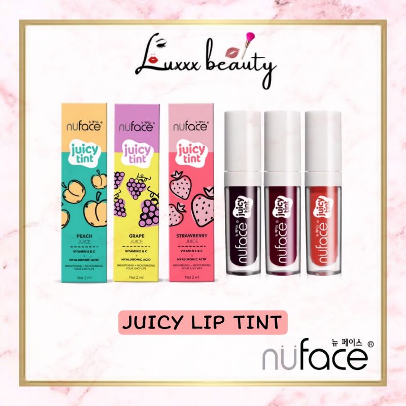 NUFACE Juicy Tint - Nuface Lip Tint Juicy - Nuface Lip Tint