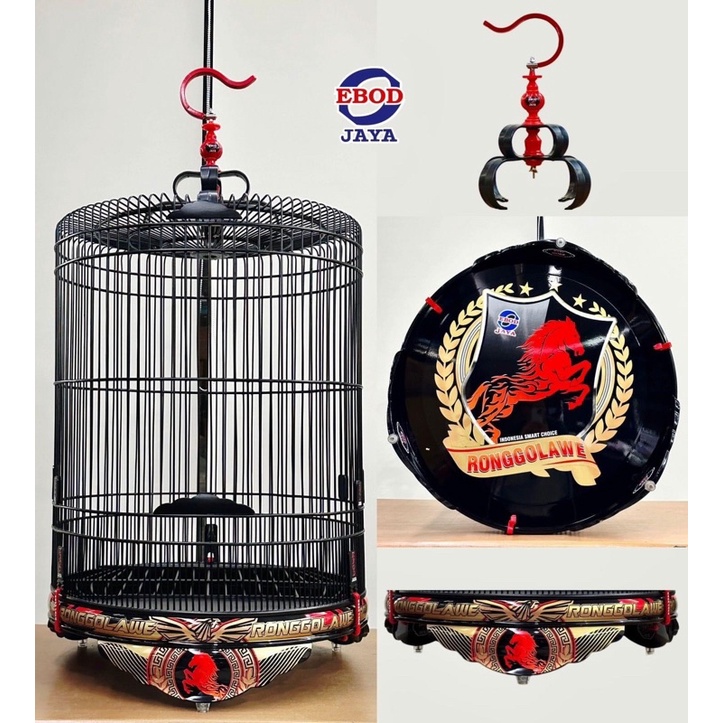 SANGKAR KANDANG MURAI EBOD JAYA DECAL RONGGOLAWE NEW