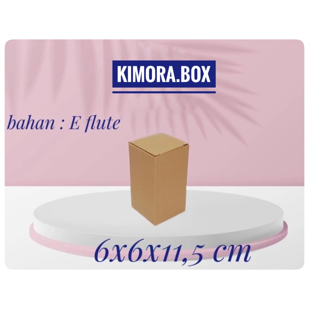 

Kardus uk. 6x6x11,5 cm.... box karton model die cut botol
