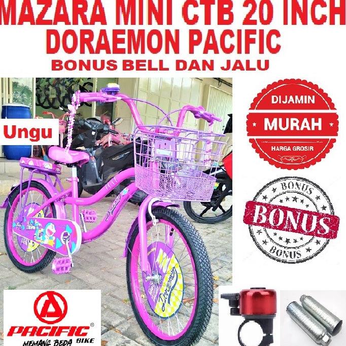 Sepeda Anak Perempuan Mini 20 Inch Mazara Mz 2288 City Bike Pacific #Original