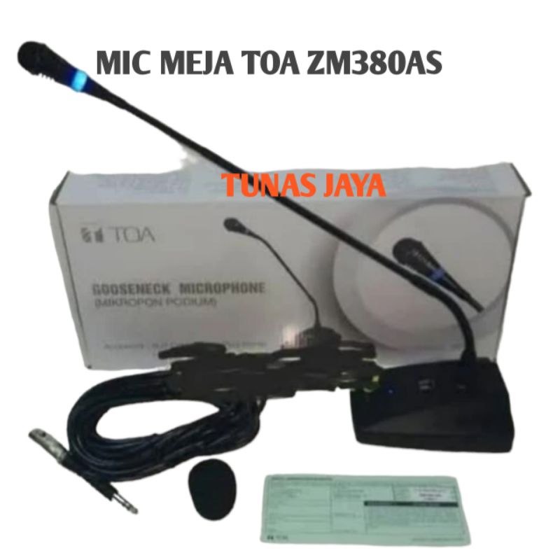 MIC PODIUM TOA ZM380AS ORIGINAL MIC MEJA TOA ZM380 AS MIC TOA ZM380AS