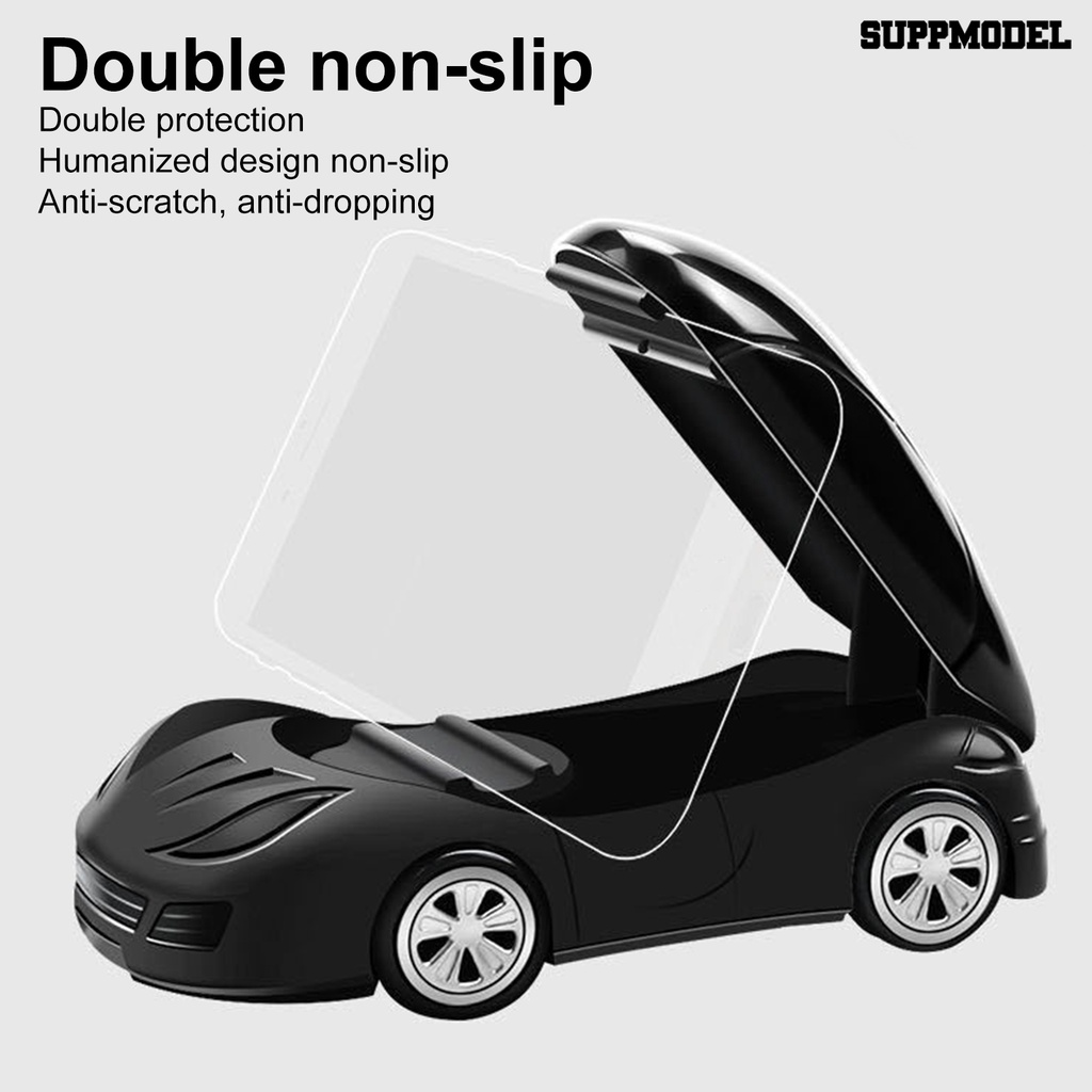 [Auto] Holder Handphone Berputar 360derajat Bentuk Kendaraan Klip Stabil Model Mobil Penyangga Ponsel Holder Untuk Driver