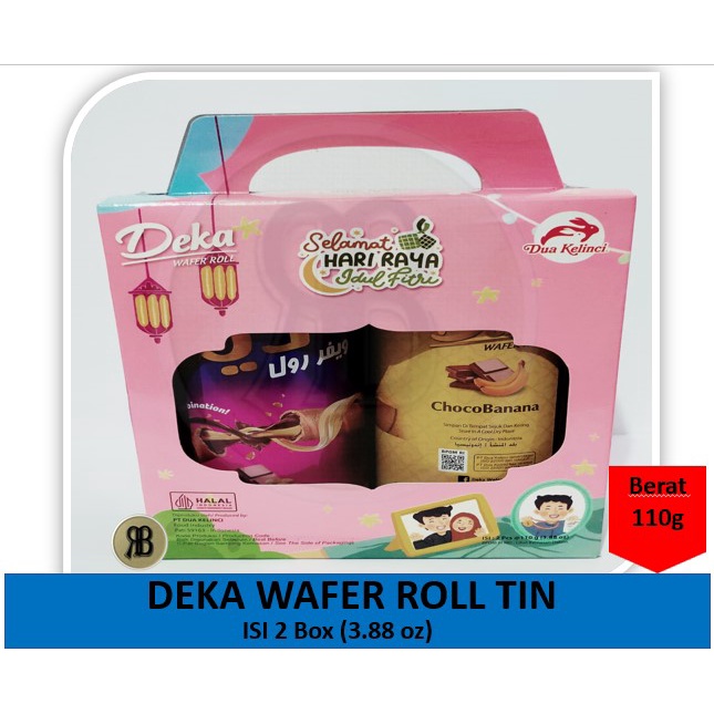 Exp Lama (COD) Paket Deka Wafer roll / Paket Idul fitri / Hampers / Deka Wafer Roll Edisi Lebaran
