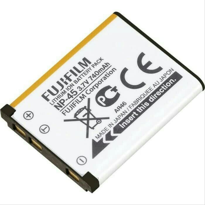 BATERAI KAMERA FUJIFILM BATRAY CAMERA NP45 BATEREY FUJI FILM NP 45A