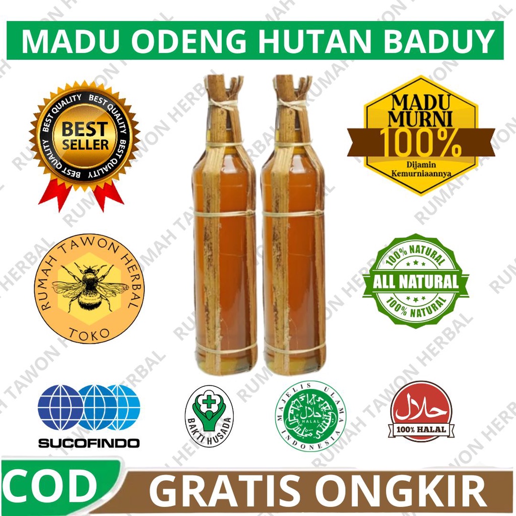 

BEST SELLER ! Madu Baduy | Madu Odeng - Madu Murni Hutan Liar Asli Murni Odeng Madu Murni 100% Asli