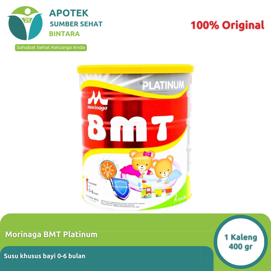 Susu Morinaga BMT Platinum 0-6 bulan 400 gram