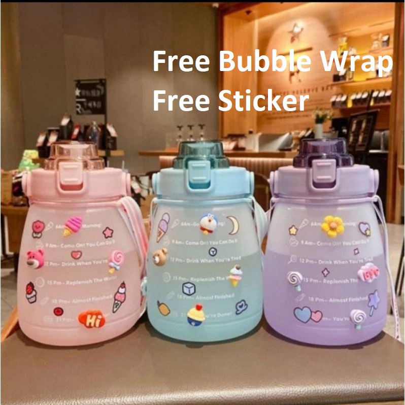 Botol Minum Viral 1,3 Liter Sticker