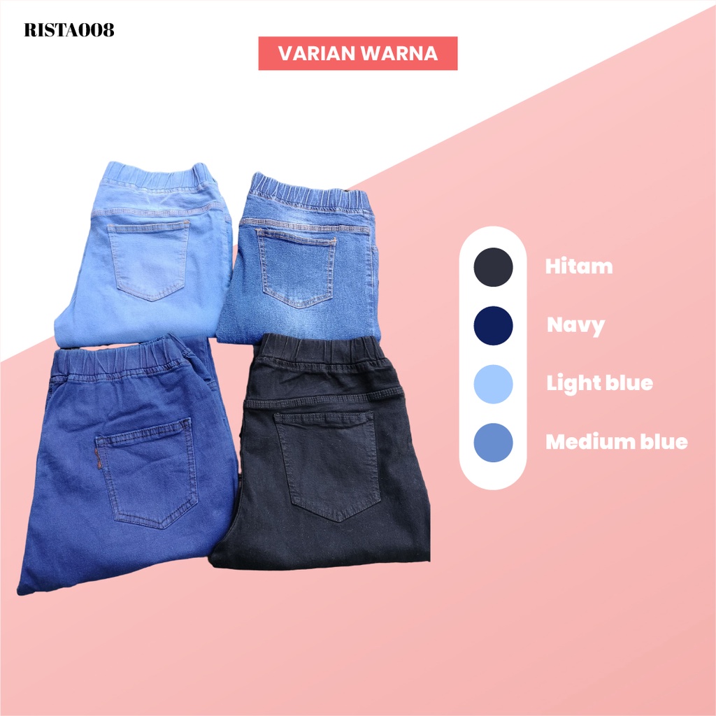 Legging Skinny Jeans Long Pants Celana Panjang Sehari Hari Wanita Outfit Remaja Terlaris