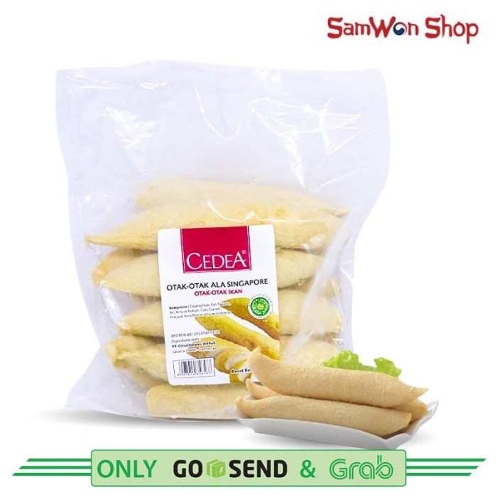 

⭐BISA COD⭐ CEDEA OTAK OTAK SINGAPORE 1 KG - KUE IKAN GORENG INSTANT FROZEN FOOD