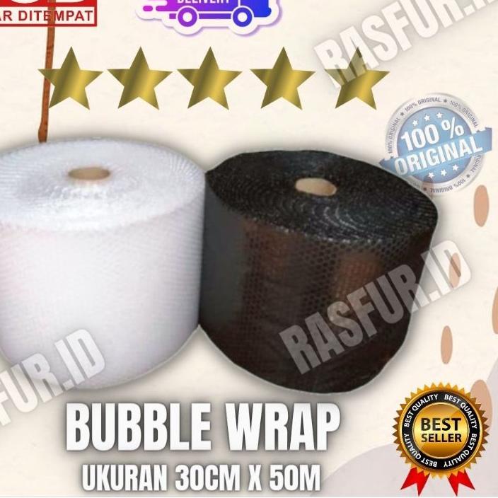 

い Bubble Wrap Untuk Packing Online Shop Tebal Super Premium | 30CM X10M | 30CM X 30M | 30CM X 50M | 40CM X 50M っ