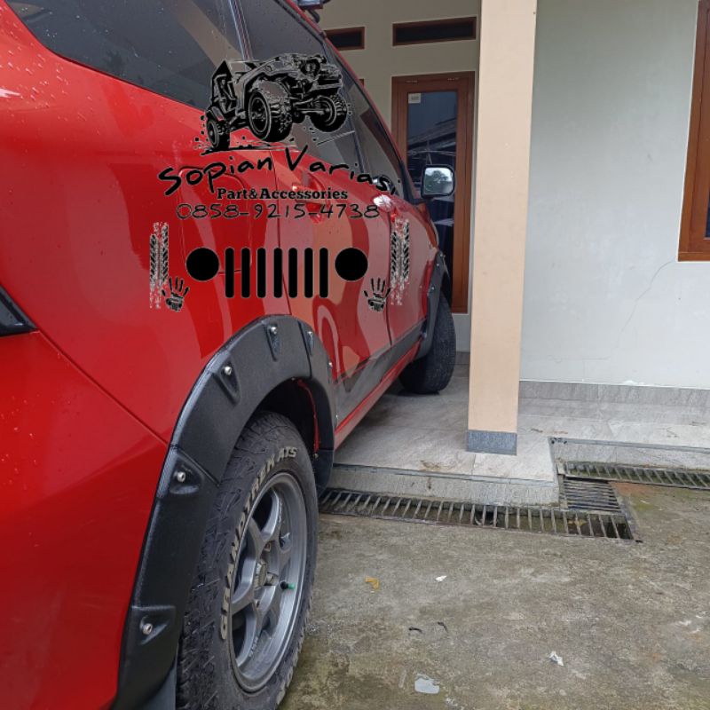 over fender all new Avanza xenia variasi baut L